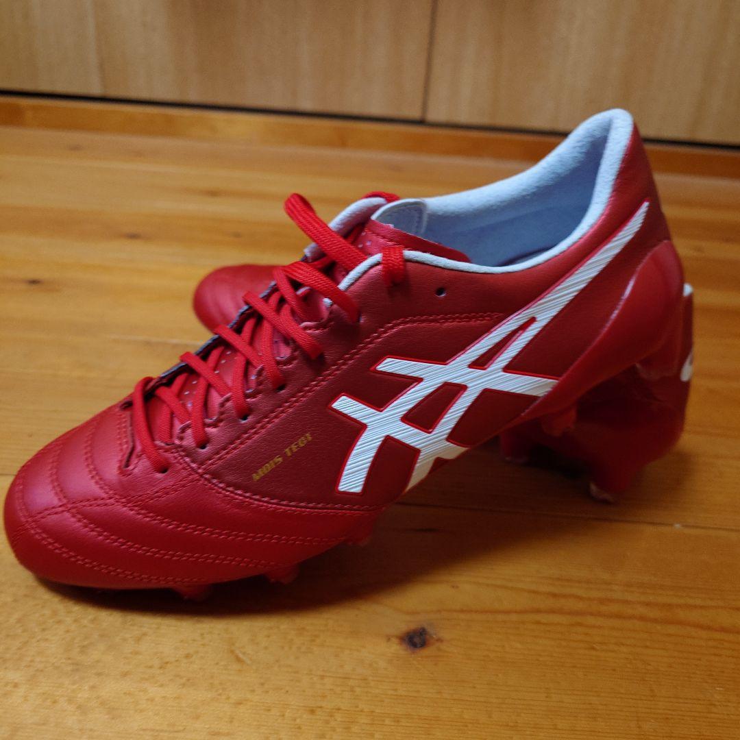 ASICS スパイクシューズ レッド
