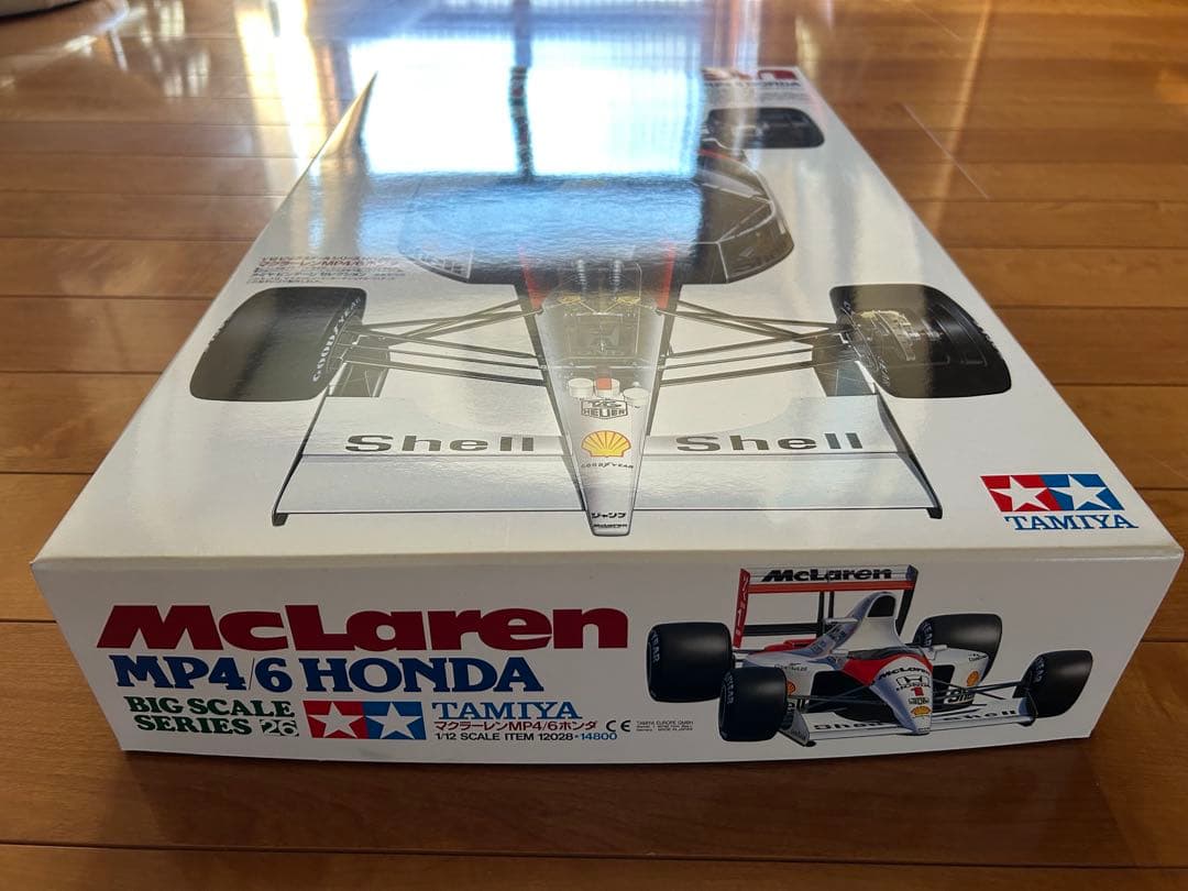 McLaren MP4/6 HONDAプラモデル 1/20 F1