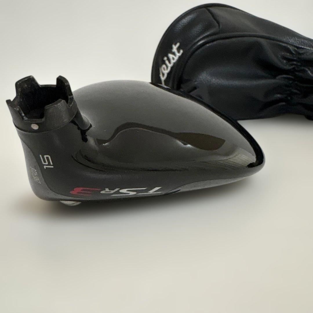 Titleist TSR3 3W 15度 ヘッドのみ ヘッドカバー付き