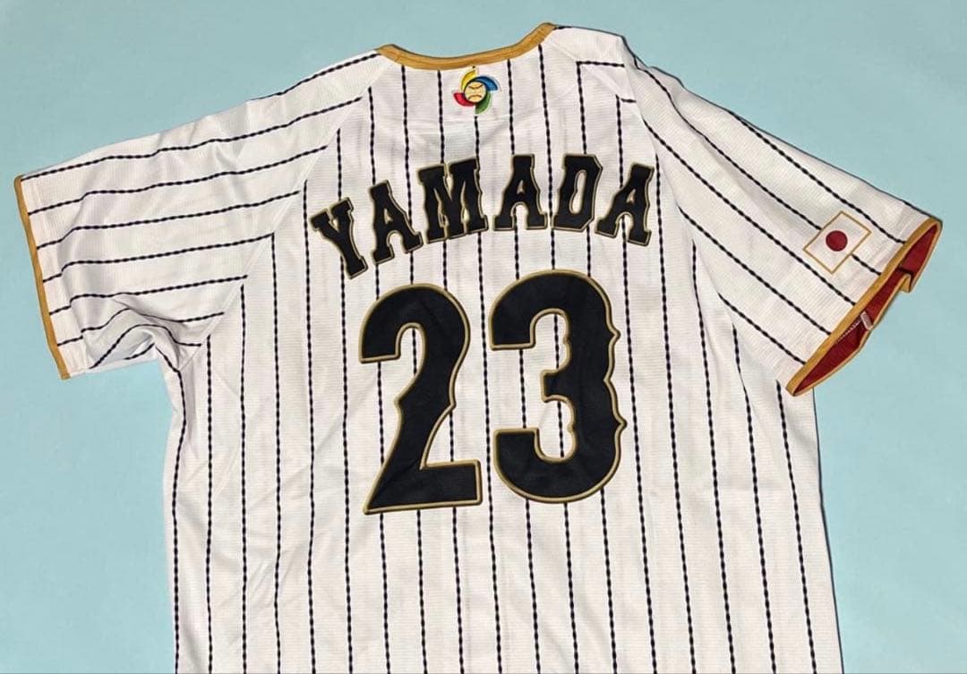 2017WBC日本代表 山田哲人選手ユニフォーム ミズノハイクオリティモデル