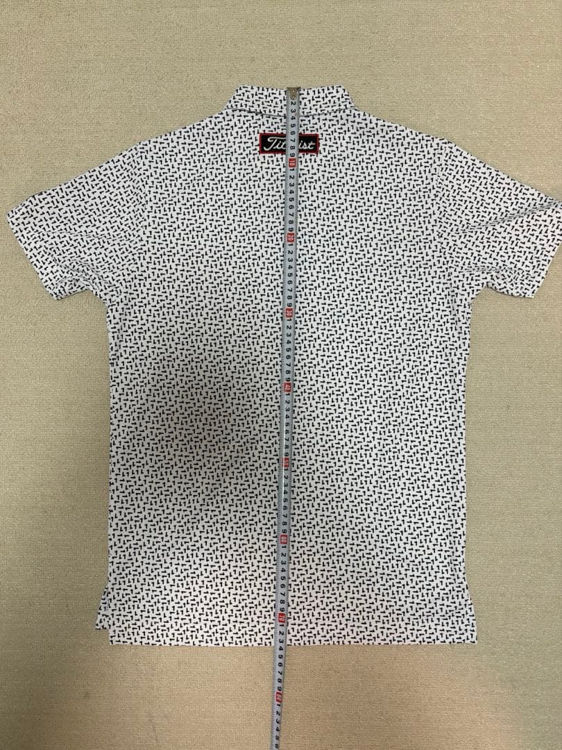 Titleist パターンプリント ポロシャツ Mサイズ