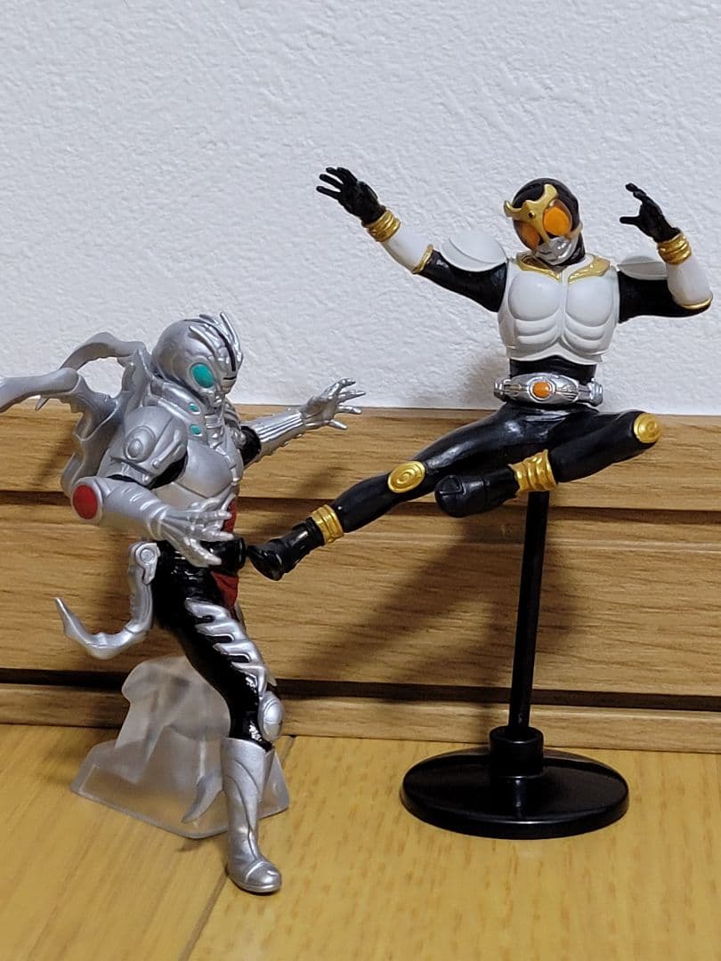 ガチャポンHG 仮面ライダークウガ&仮面ライダーアギト フィギュア9個セット