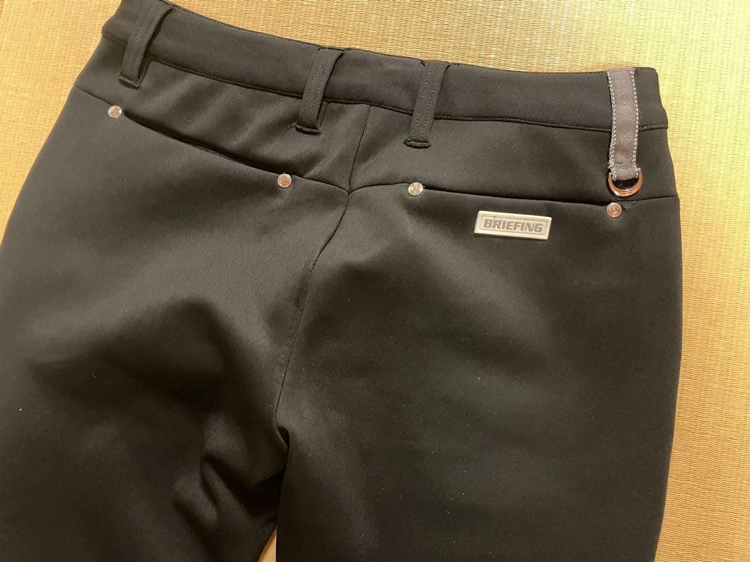 BRIEFING レディース スリムフィットパンツ 黒サイズS美品