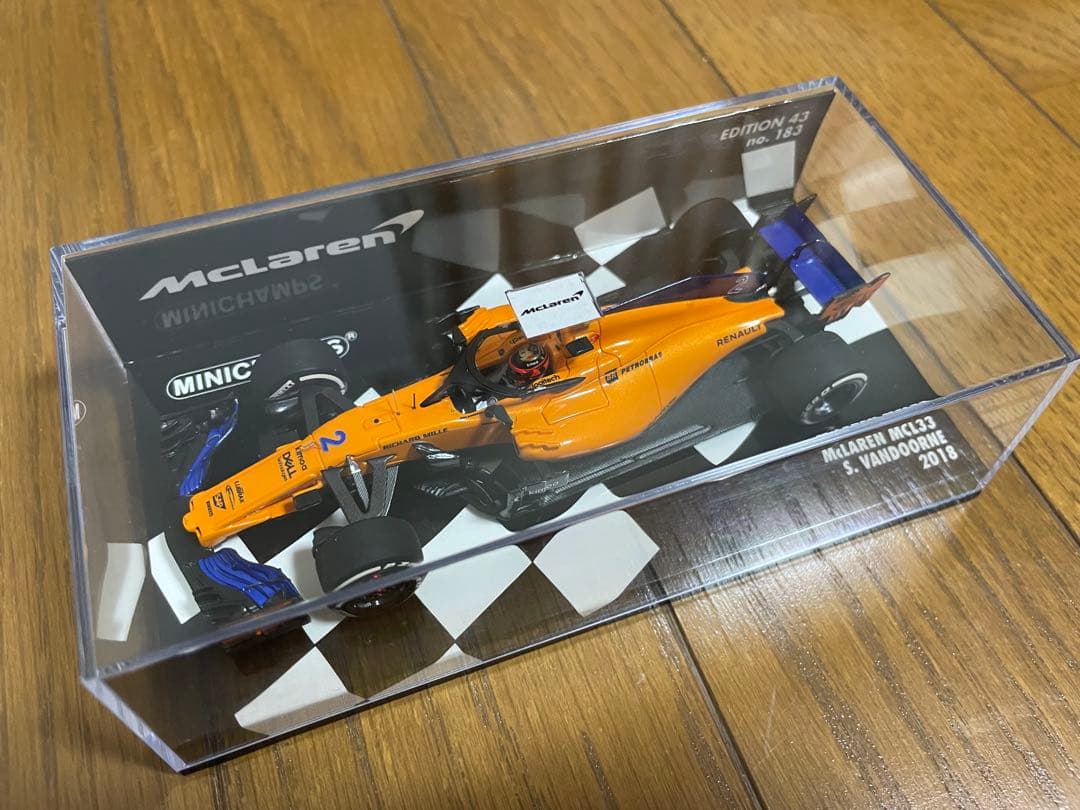 1/43 マクラーレン MCL33 S.バンドーン 2018