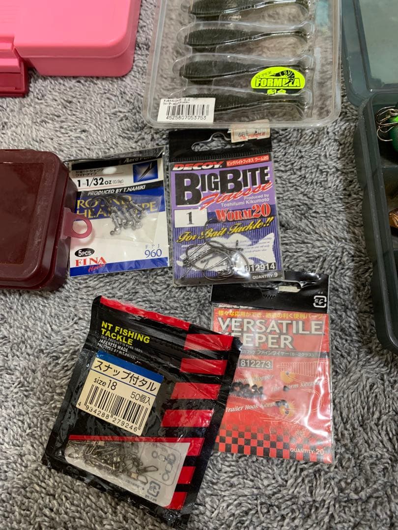 中古バス釣りルアールアーセット