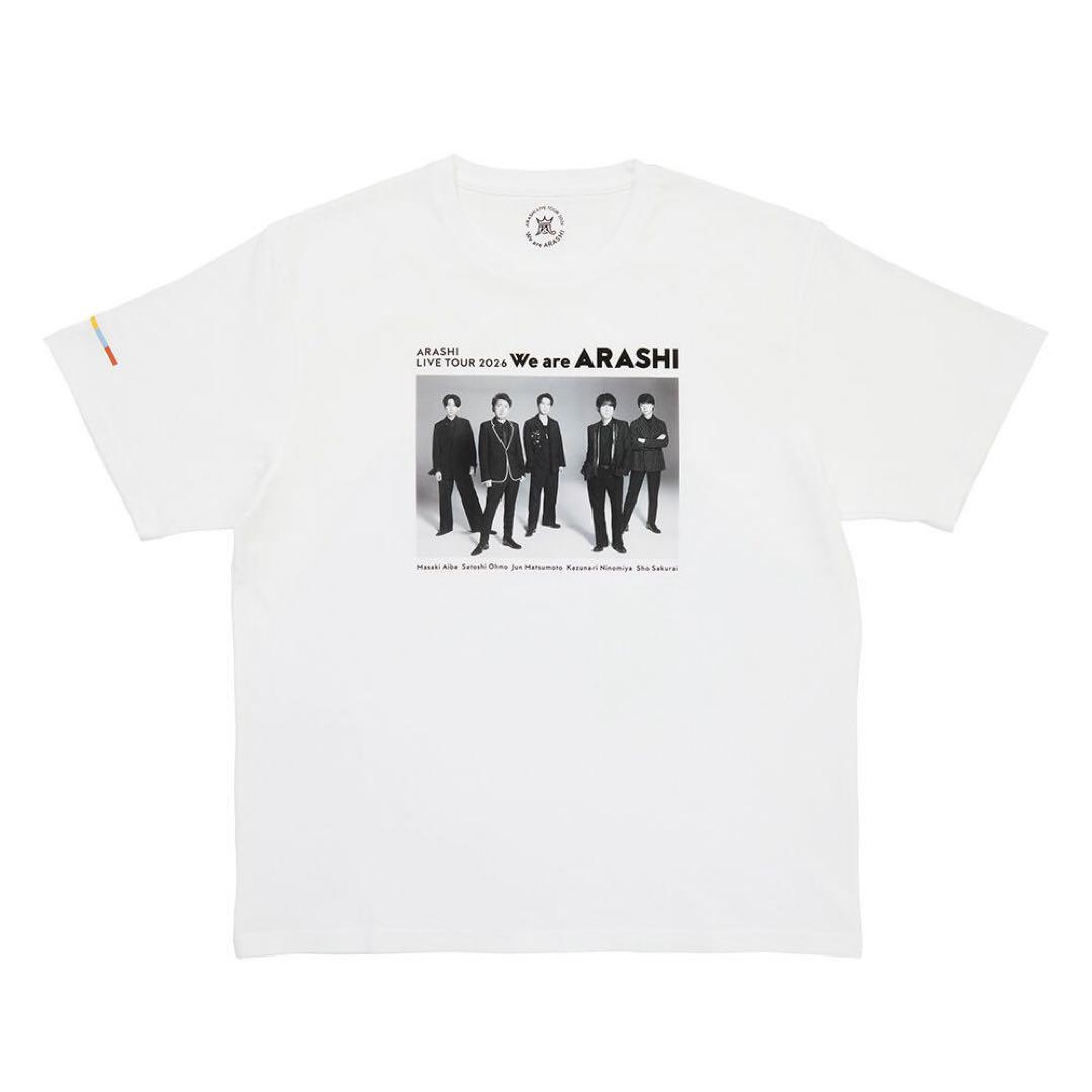 嵐 Tシャツ We are ARASHI 2026