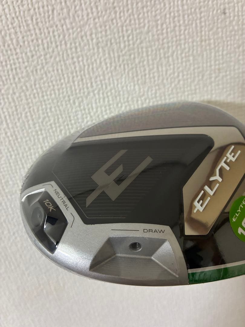 新品未使用　ヘッドのみ　キャロウェイELYTE X 10K ドライバー 9度