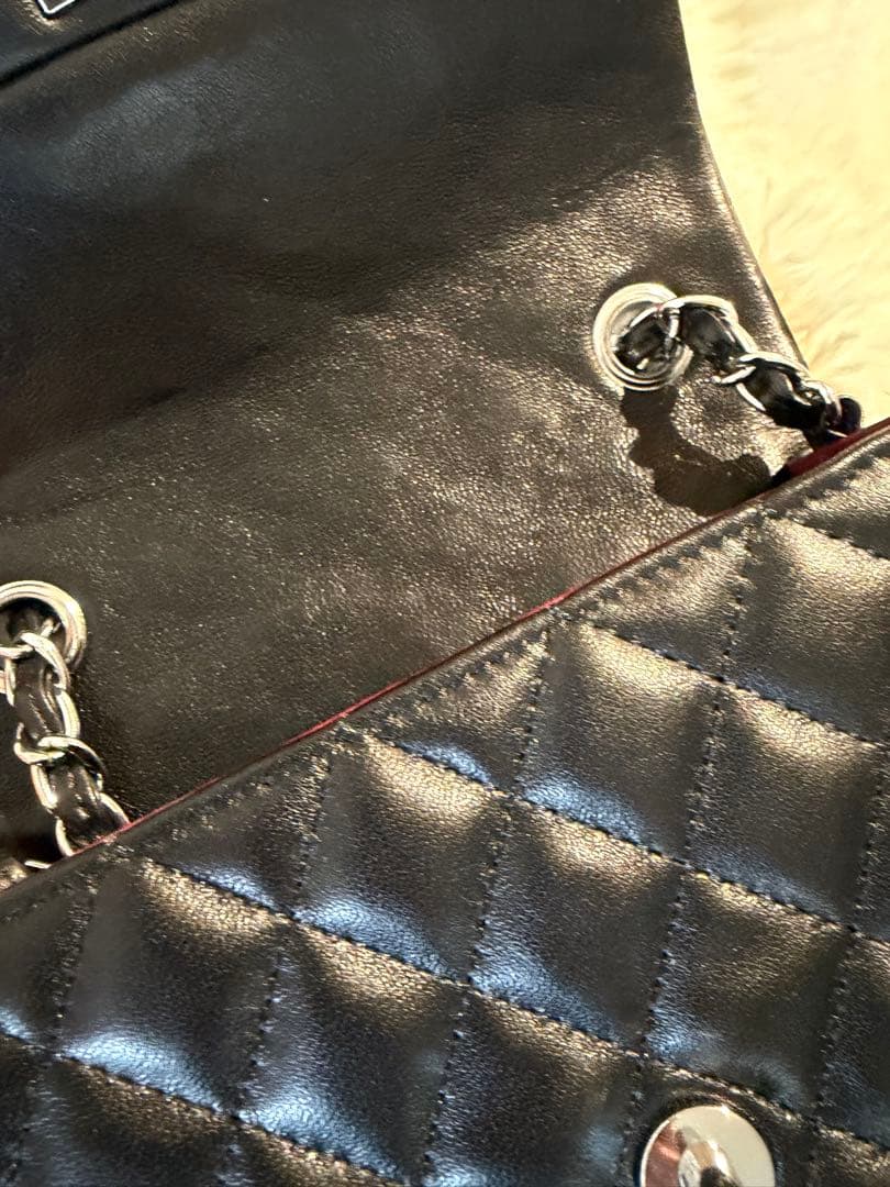CHANEL ブラック キルティング バッグ　ノベルティ