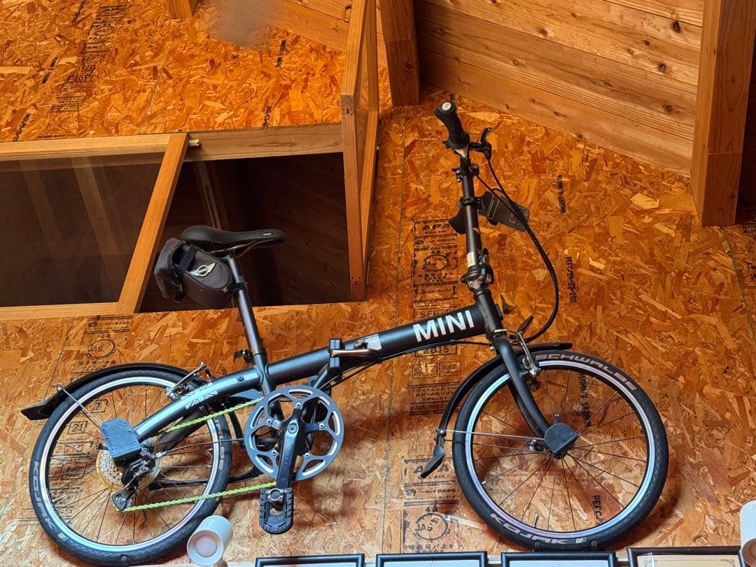 MINI 折りたたみ自転車 ブラック