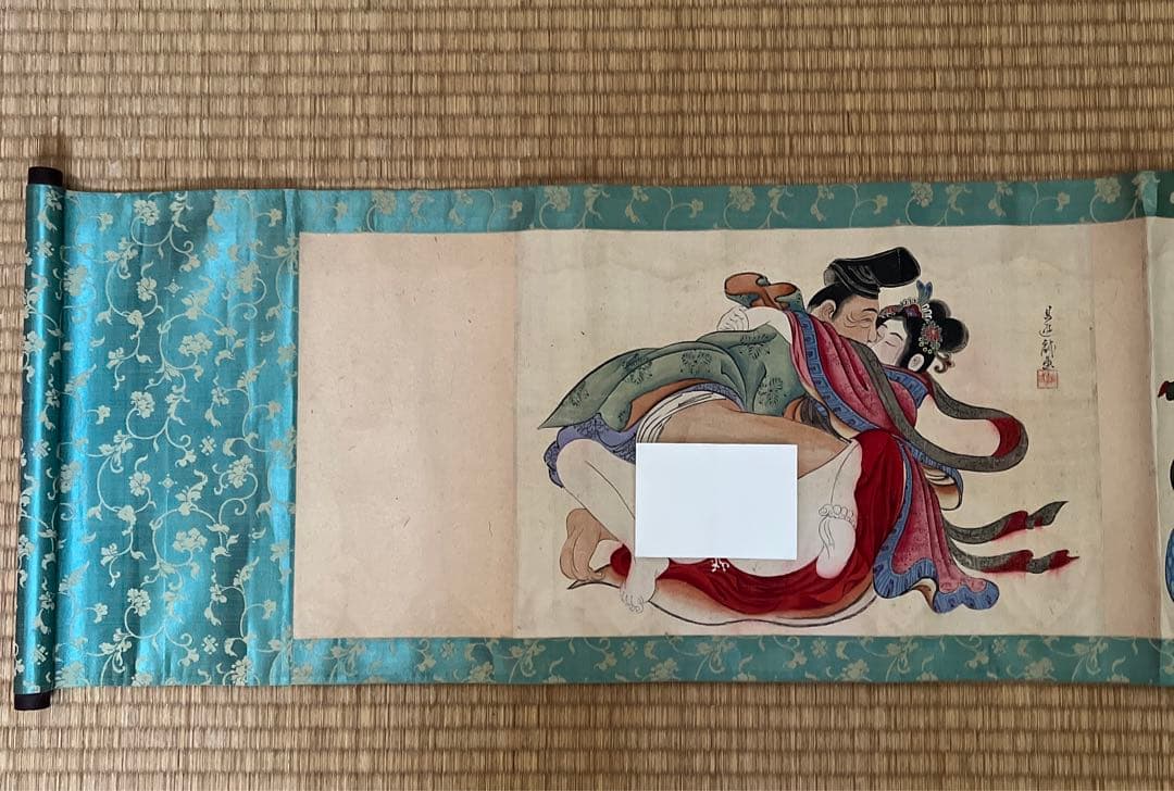 春画の巻物　75年以上前の古美術　希少　レア