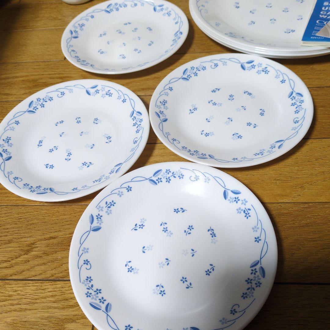 CORELLE・コレール★プロバンシャルブルー★大皿 中皿 カップ16点セット
