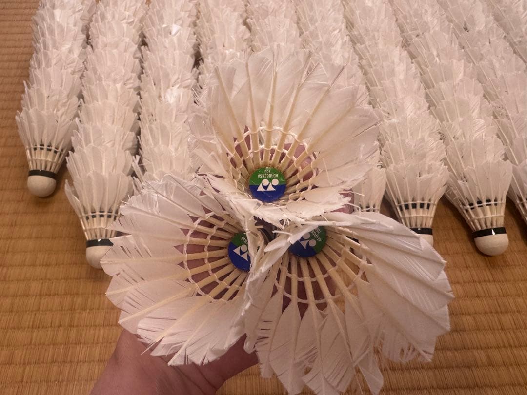使用済みバドミントンシャトル120個 ⑪