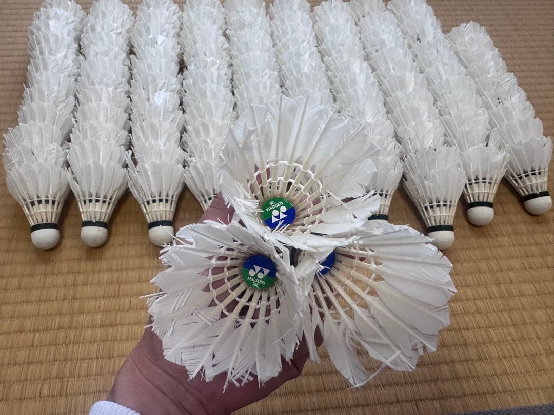 使用済みバドミントンシャトル120個 ⑪