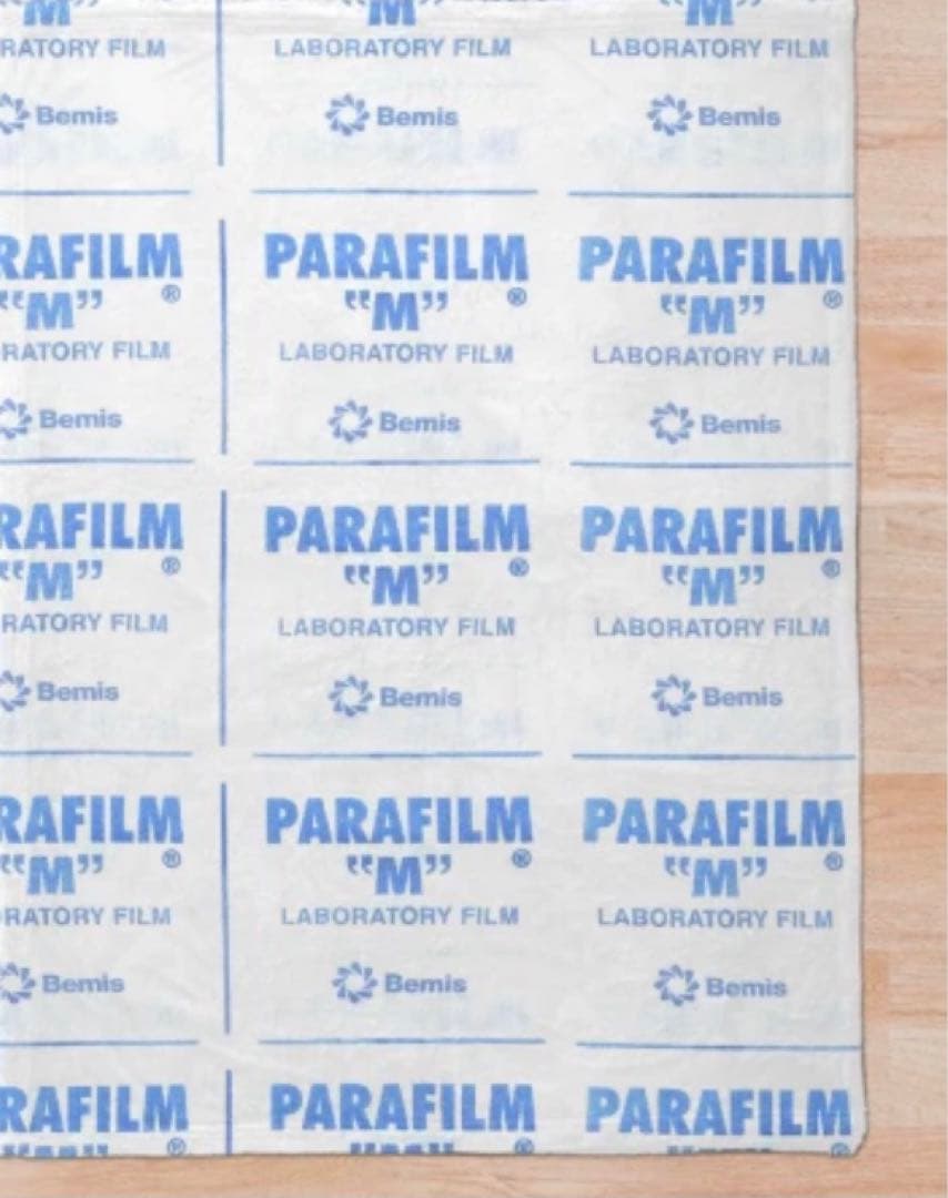 新品未使用 パラフィルム 柄 ひざ掛け ブランケット