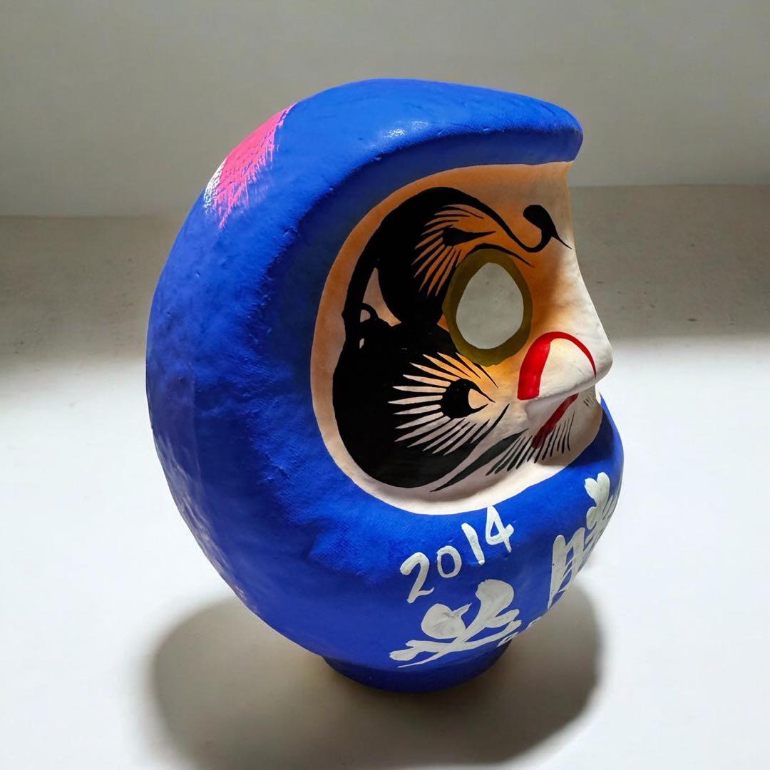 高崎だるま サッカー 2014 日本 ブラジル 日本代表必勝祈願 達磨