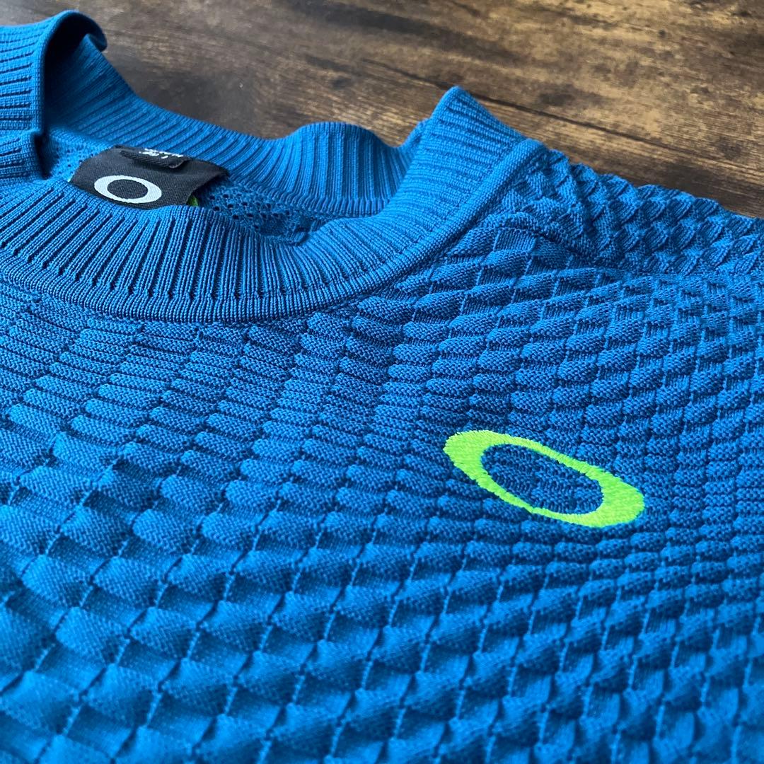 OAKLEY オークリー ゴルフ ウェア スカル 長袖 セーター メンズＬ