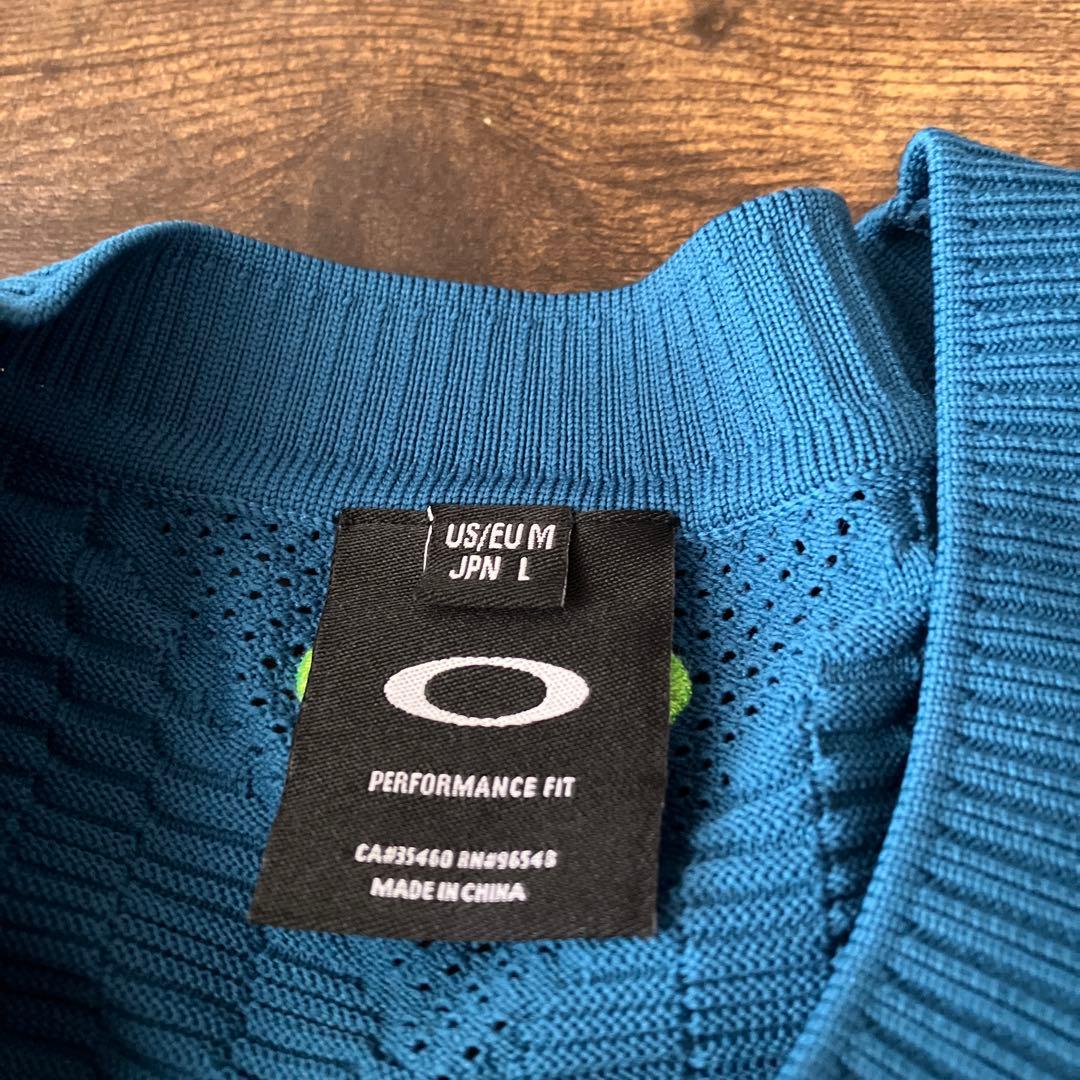 OAKLEY オークリー ゴルフ ウェア スカル 長袖 セーター メンズＬ