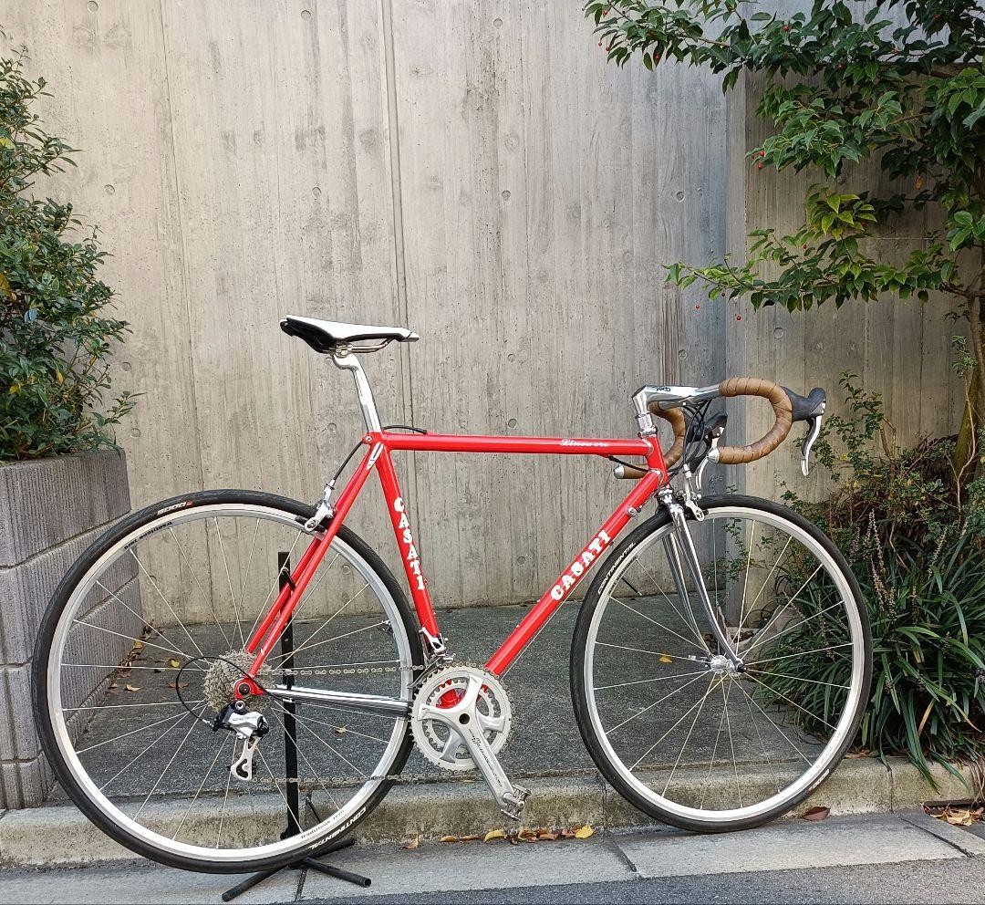 Casati linea oro カザーティ リネアオロ 美品 クロモリ カンパ