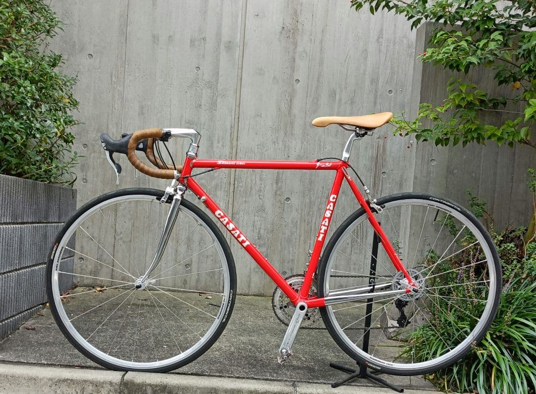 Casati linea oro カザーティ リネアオロ 美品 クロモリ カンパ