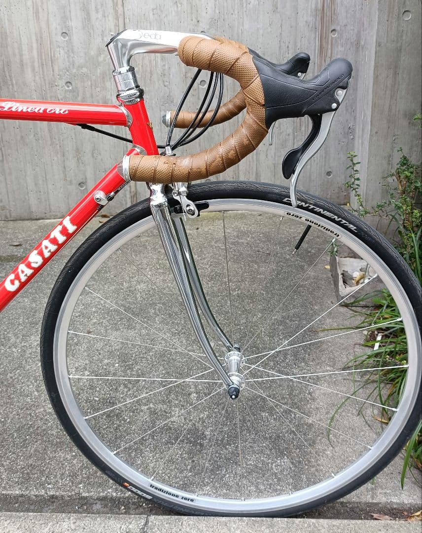 Casati linea oro カザーティ リネアオロ 美品 クロモリ カンパ