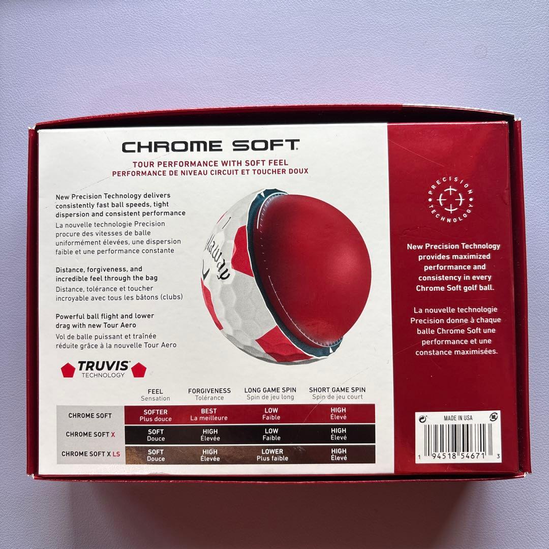 Callaway Chrome Soft ゴルフボール
