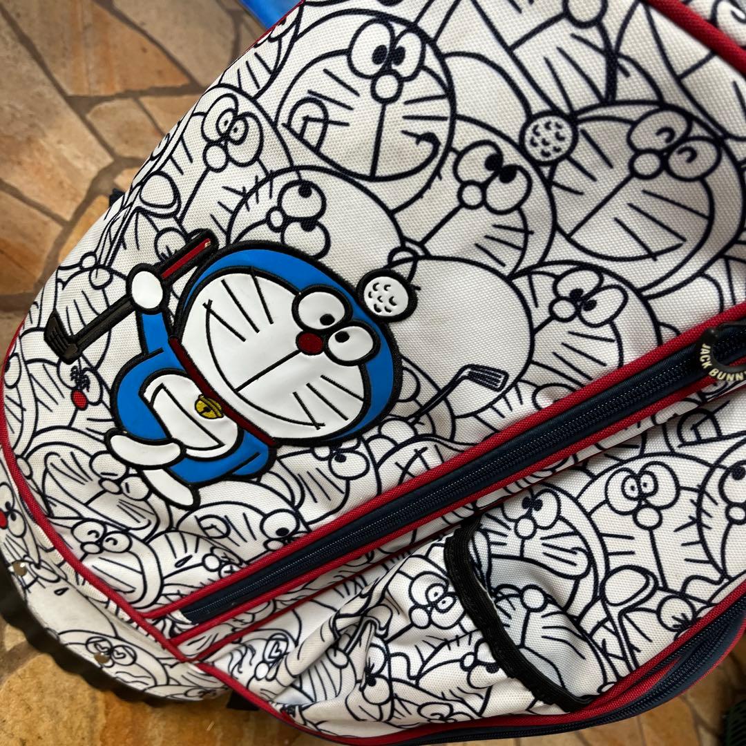 寶BY-1269JACK BUNNY ドラえもん コラボキャディバッグスタンド式