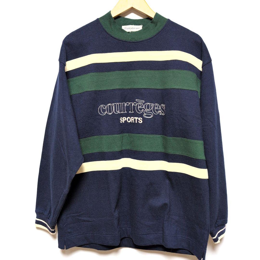 courreges SPORTS Vintage 未使用 タグ付き トレーナー