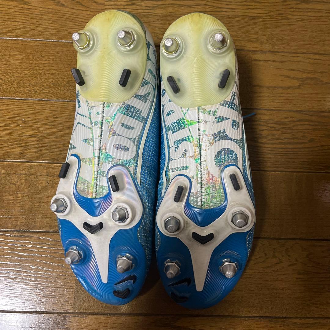 Nike Mercurial 青 ハイカット サッカーシューズ