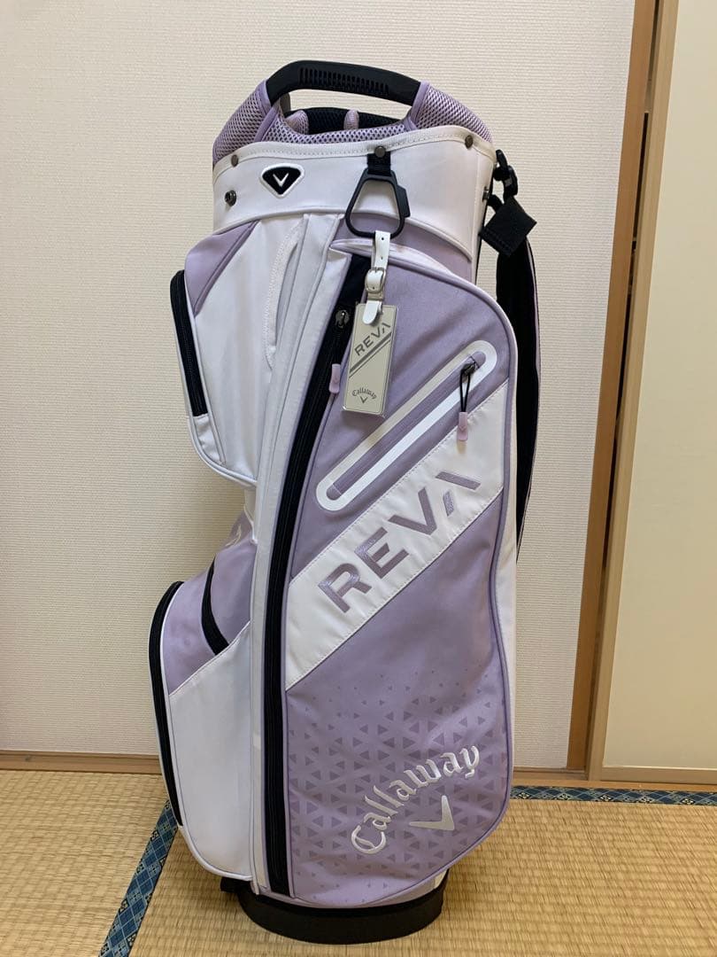 【新品未使用バッグのみ】Callaway REVA キャディバッグ　ゴルフバッグ