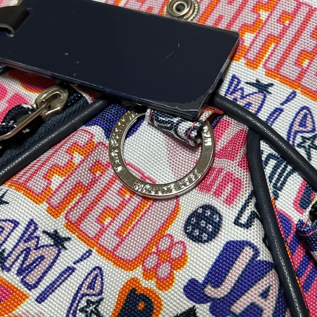 【極美品】ジャックバニー ゴルフ スタンド式 キャディバッグ 8.5型 総柄