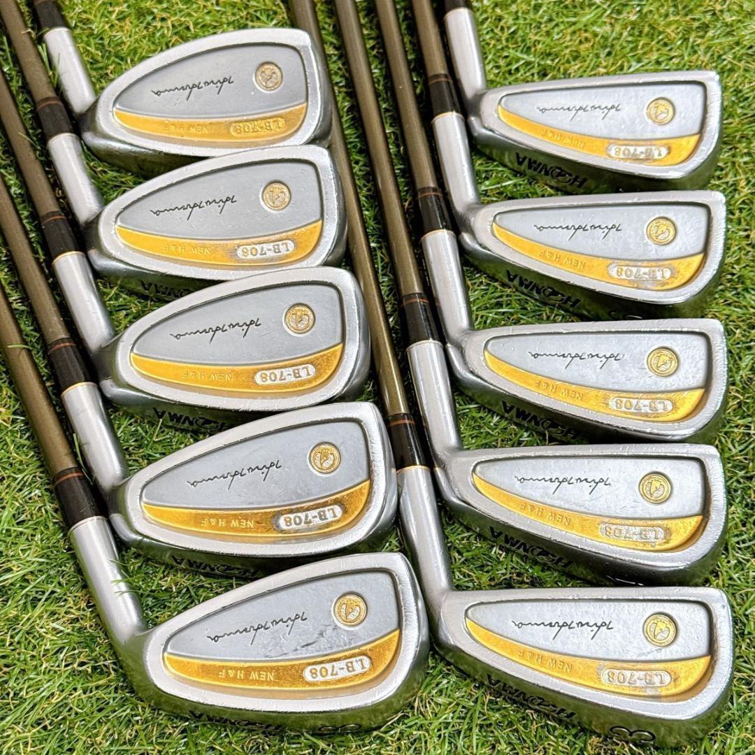 【星4】金モグラ HONMA ホンマ LB-708 アイアンセット 【K491】