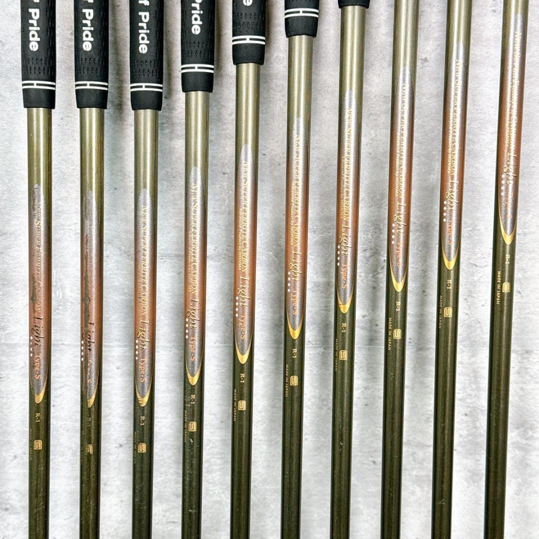 【星4】金モグラ HONMA ホンマ LB-708 アイアンセット 【K491】