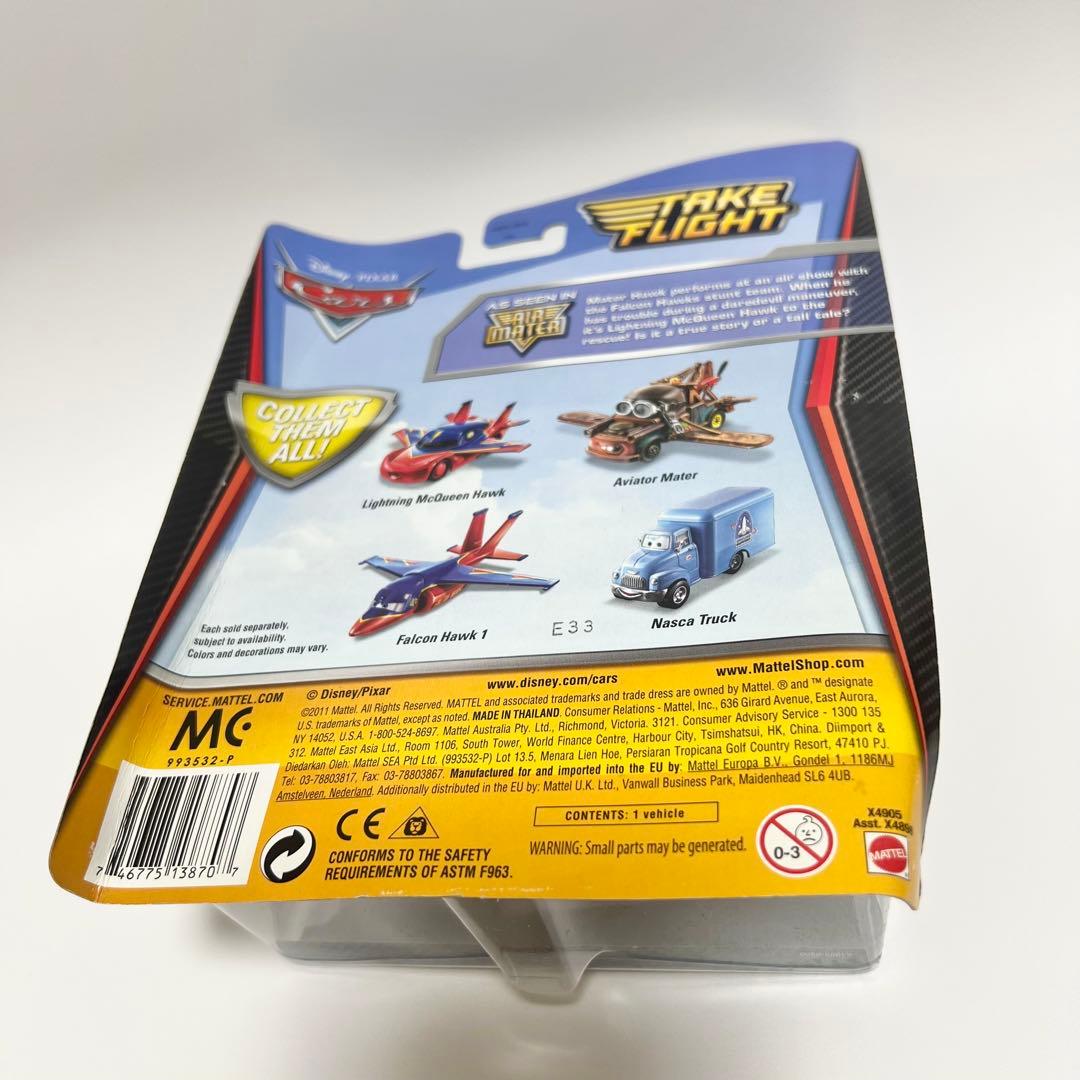 マテル　カーズ　HAWK ホーク ライトニング　マックイーン　ミニカー