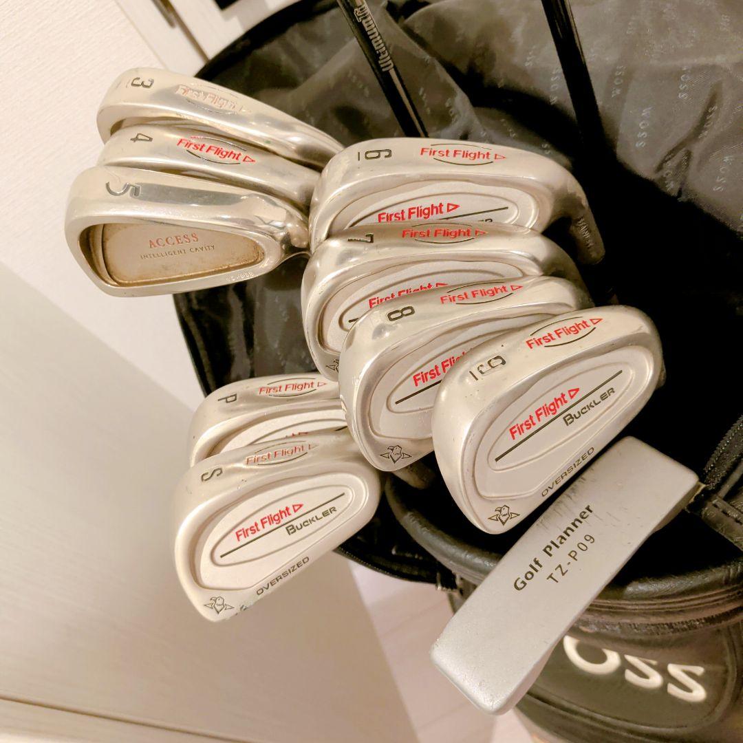 格安！初心者向け中古メンズゴルフクラブセット！