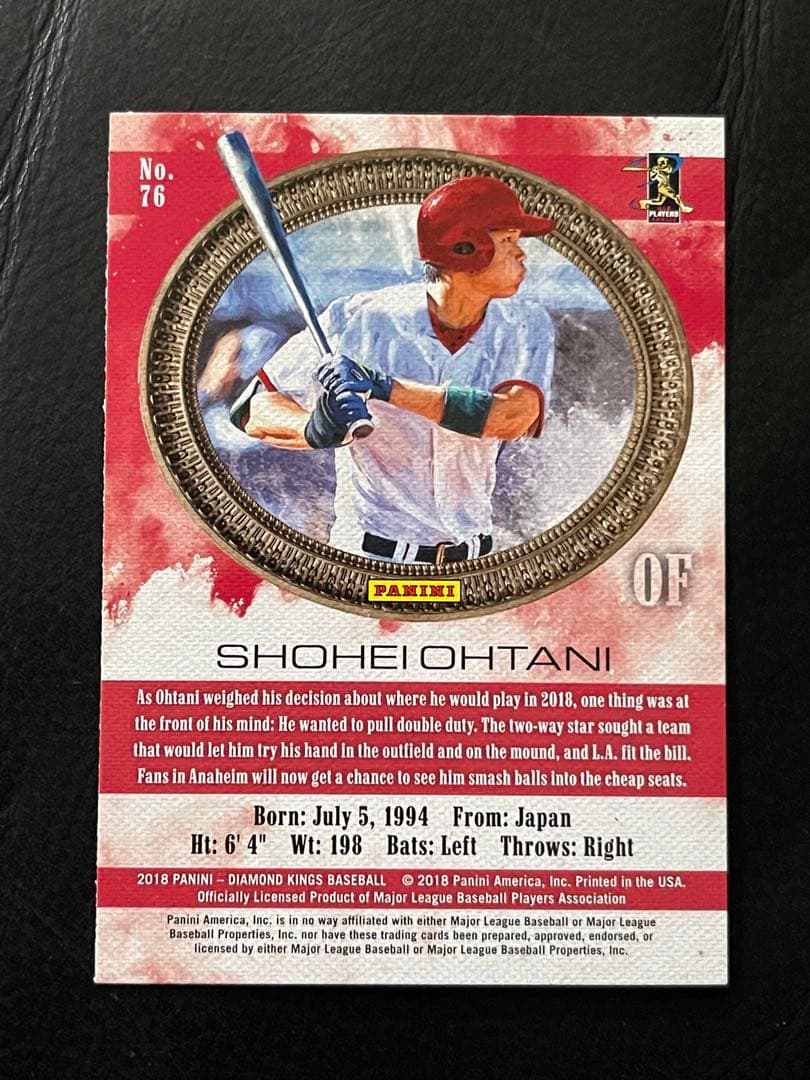 Shohei Ohtani RC 大谷翔平　2018 Panini MLB