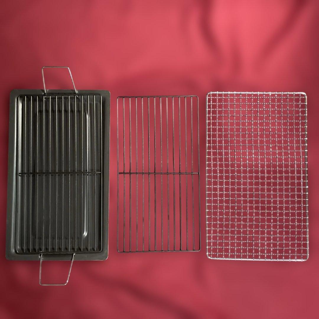 【平成レトロ】ポータブルBBQコンロ(木炭専用)セット