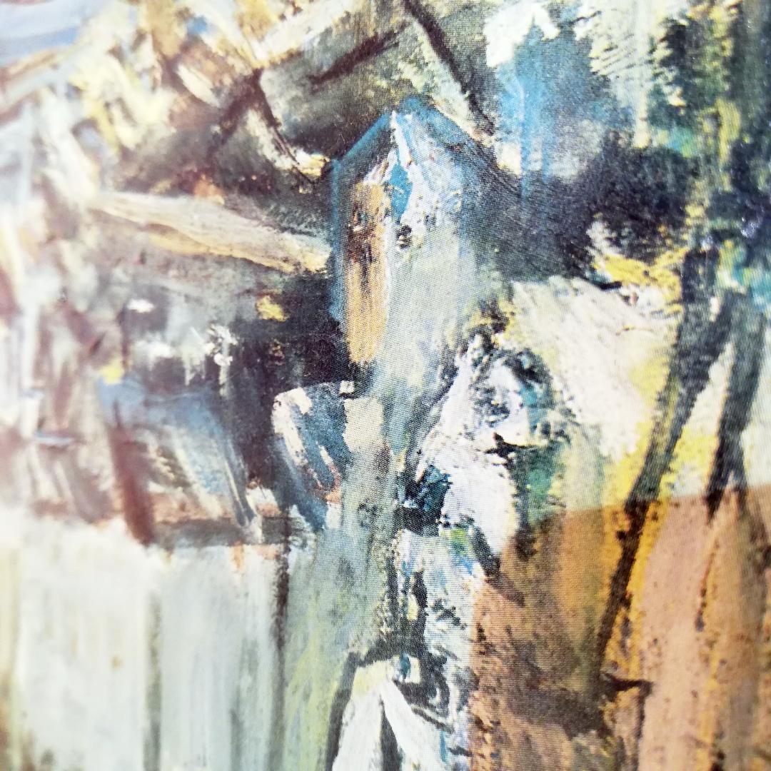決算セール◇Salzburg Oskar Kokoschka 油彩画 複製画