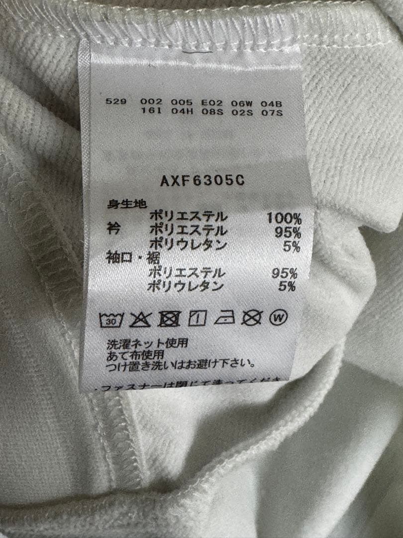 and per se & GOLF エアリーフレンチテリー ハーフジップシャツ