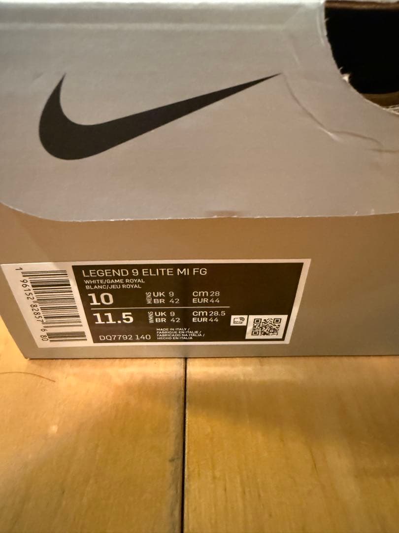 NIKEティエンポレジェンド9エリート Made In ItalyFG 28cm