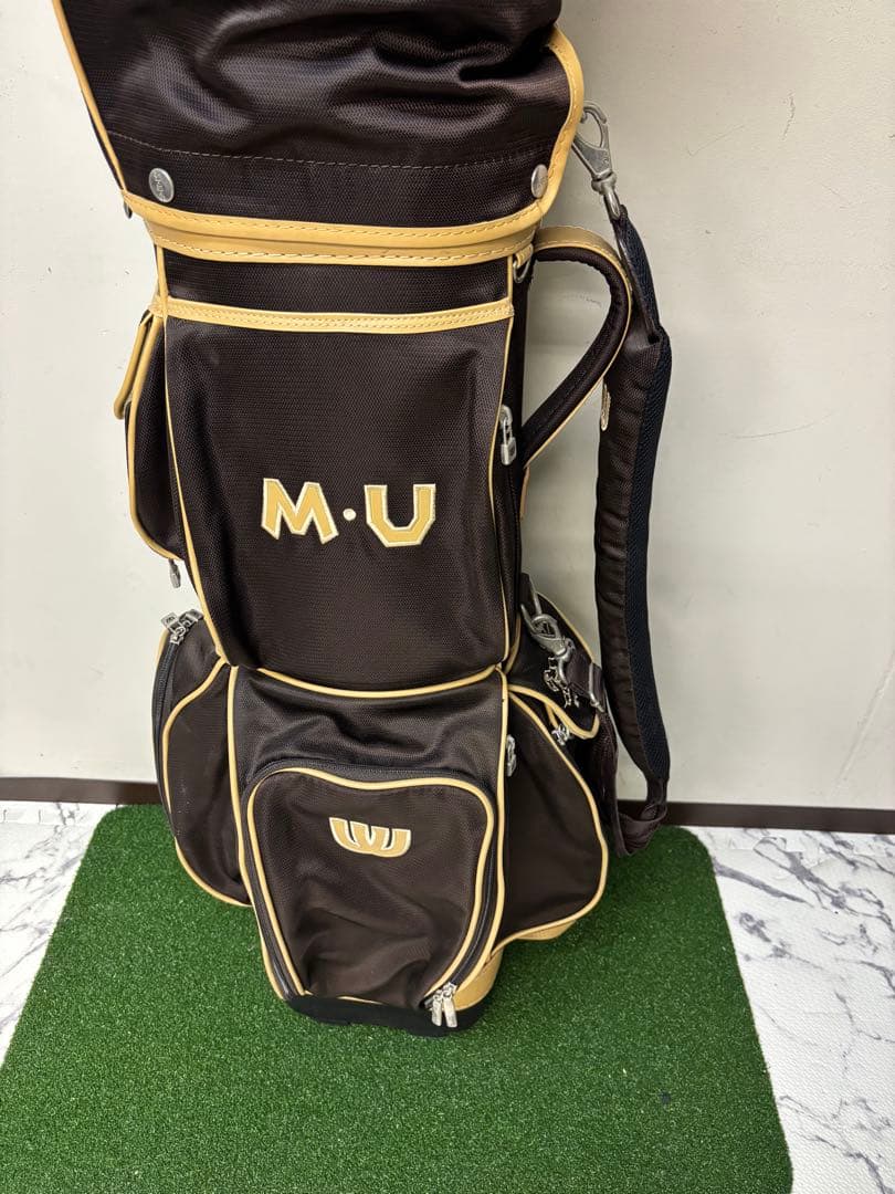【希少】M・U SPORTS（ミエコウエサコ）キャスター付き キャディバッグ