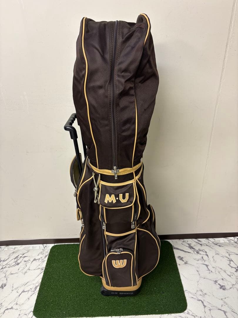 【希少】M・U SPORTS（ミエコウエサコ）キャスター付き キャディバッグ