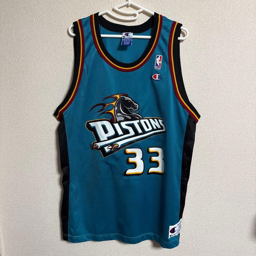 90,s NBA ピストンズ　グラント ヒル　ユニフォーム