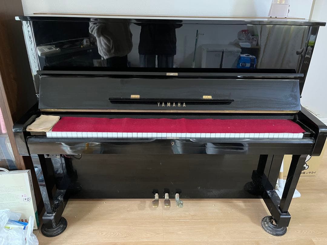 【即購入⭕️】YAMAHA アップライトピアノ 黒
