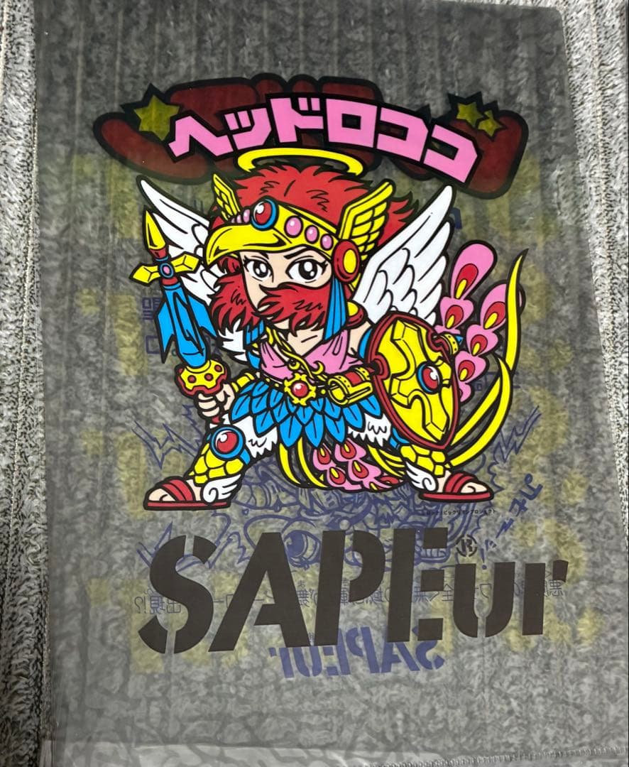 SAPEur ビックリマン　コラボ　クリアファイル　サプール