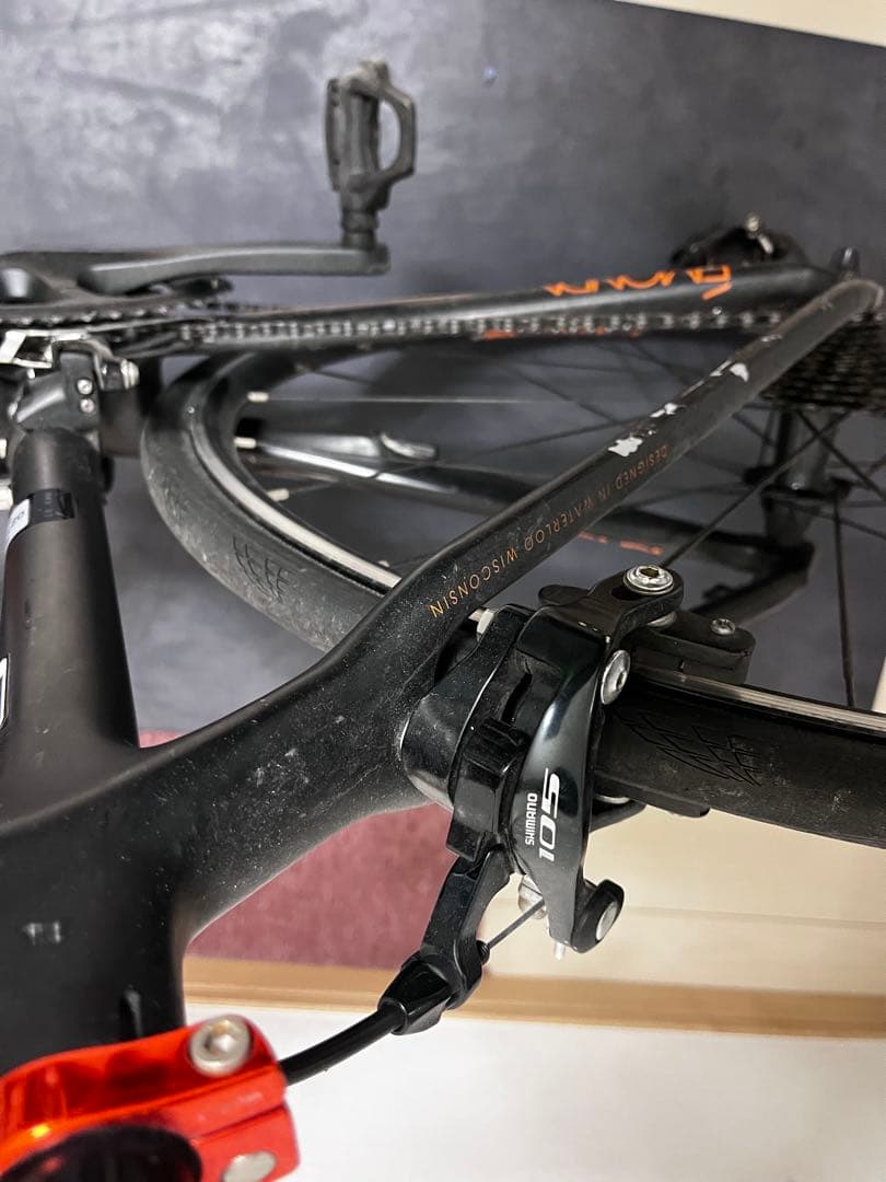 直接譲渡希望　Trek EMONDA S5 黒/オレンジ