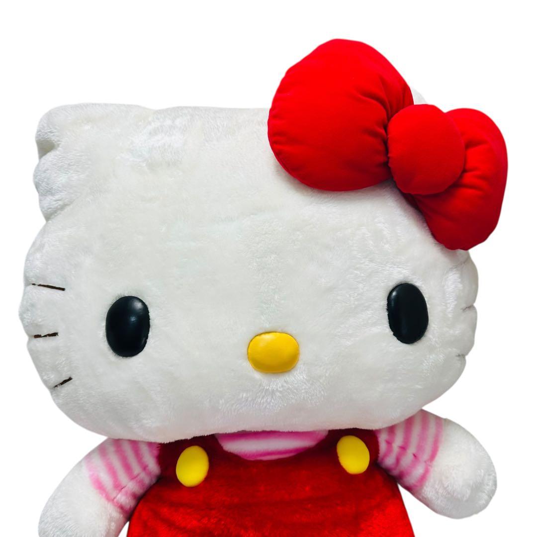 キティちゃんぬいぐるみ　超特大キティちゃん　希少レアキティ