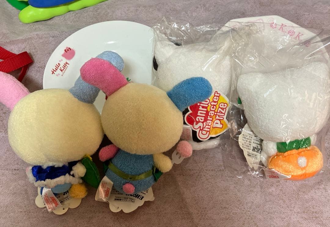 サンリオまとめ売り　レトロキティ　ウサハナぬいぐるみ2005年　マイメロ