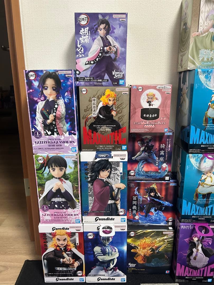 鬼滅の刃 葬送のフリーレン ワンピース フィギュア 33点 まとめ売り