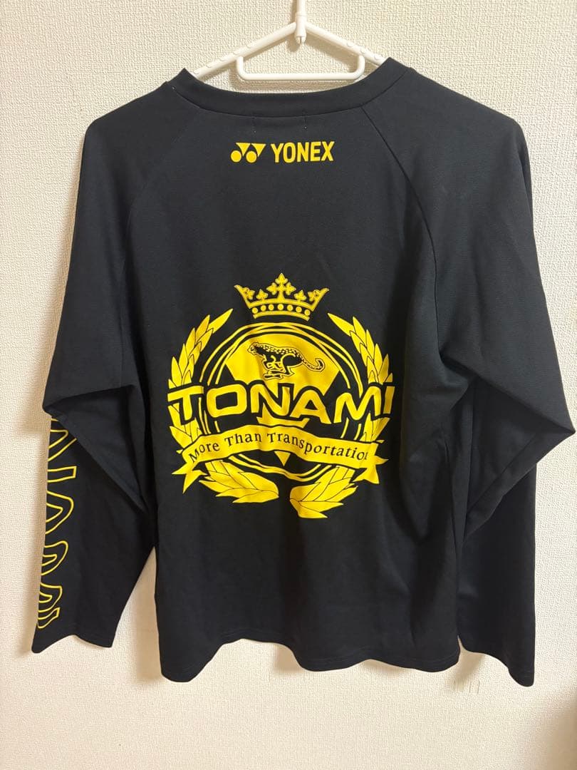 トナミ運輸バドミントンチームロングtシャツ