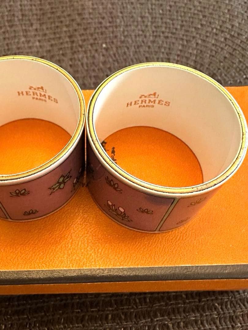 エルメス　ナプキンリング　２個セット